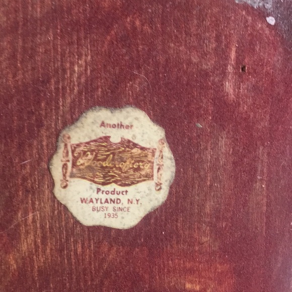 Vintage wooden candle holders - Picture 5 of 8